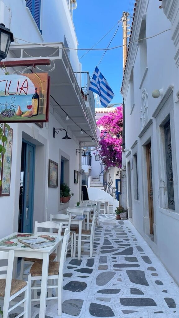 Rues de mykonos